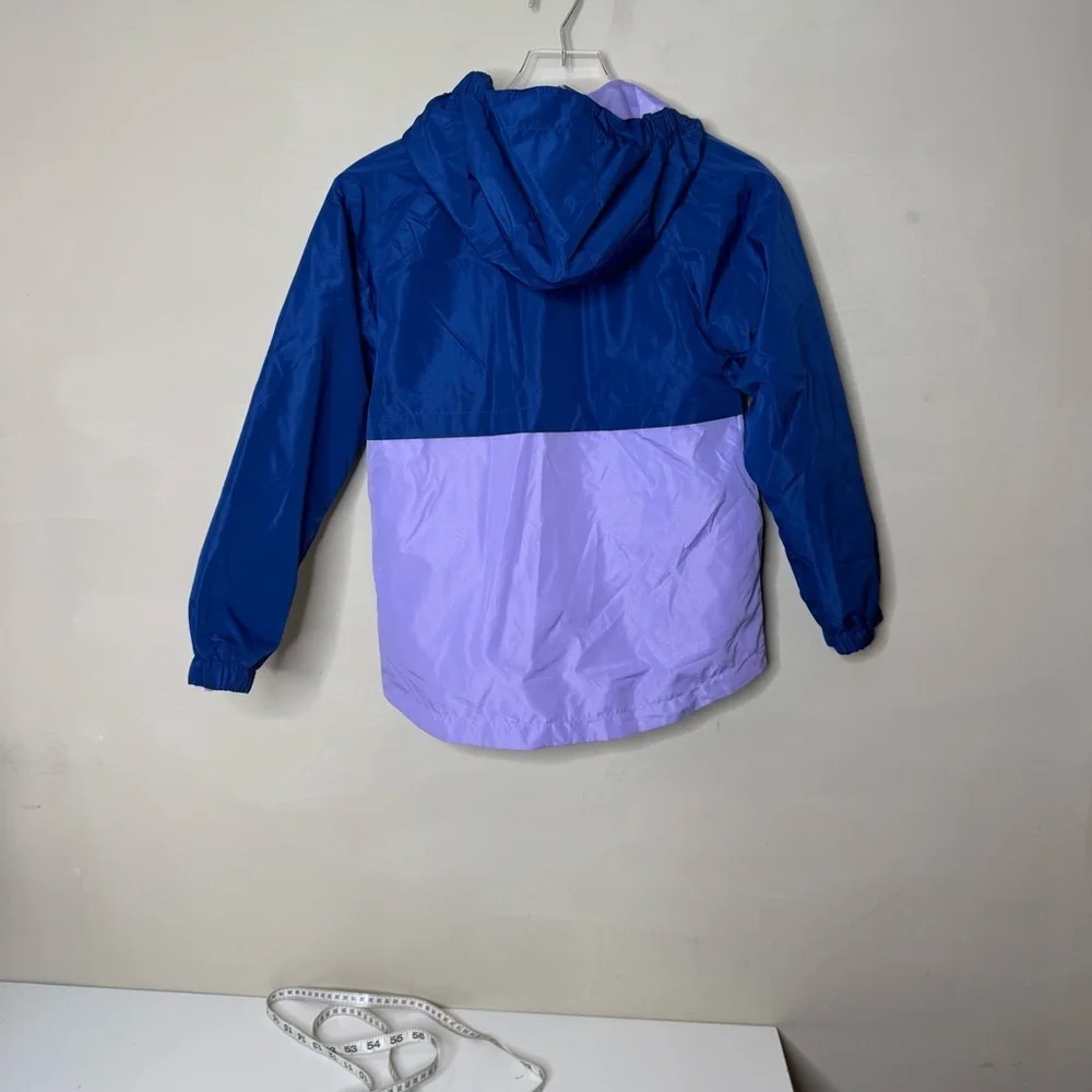 Eddie Bauer Youth Girls 3-in-1 Jacket in a blue and purple colorway size 10/12